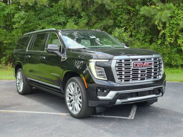 2026 GMC Yukon XL Denali in Onyx Black — front three-quarter view