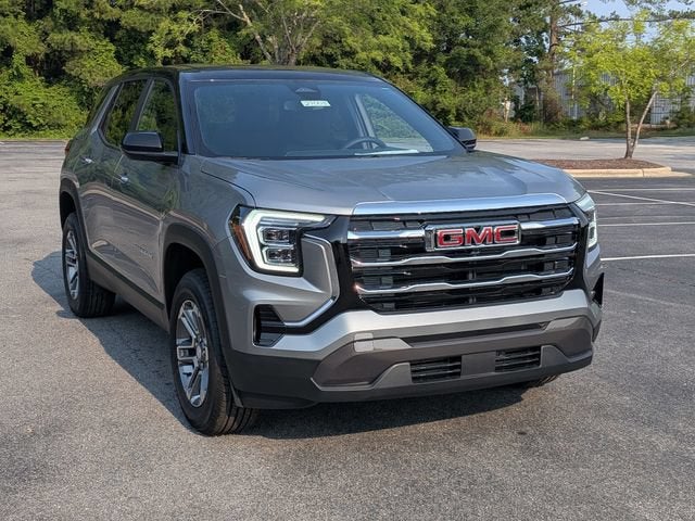 2027 GMC Terrain FWD Elevation in Sterling Metallic — front three-quarter view