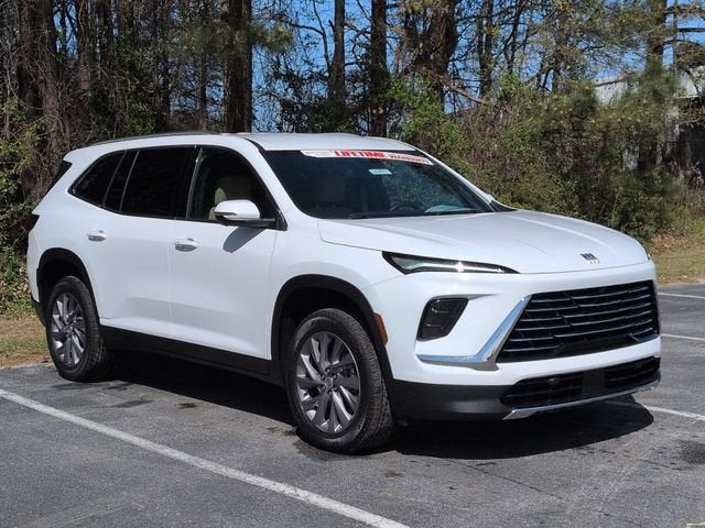 2026 Buick Enclave Preferred in Summit White — front three-quarter view
