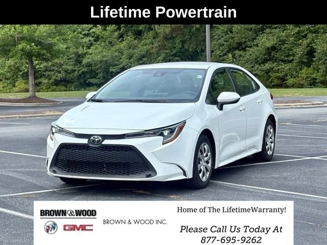 2022 Toyota Corolla LE in Other — front three-quarter view